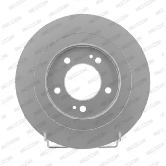 Jeu de 2 disques de frein arrière FERODO