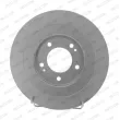 Jeu de 2 disques de frein arrière FERODO DDF2201C - Visuel 1