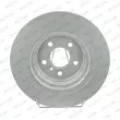 Jeu de 2 disques de frein arrière FERODO DDF2204C - Visuel 1