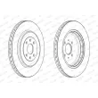 Jeu de 2 disques de frein avant FERODO DDF2226C - Visuel 2