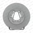 Jeu de 2 disques de frein avant FERODO DDF2373C - Visuel 1