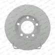 Jeu de 2 disques de frein arrière FERODO DDF2406C - Visuel 1