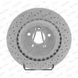 Jeu de 2 disques de frein arrière FERODO DDF2427C - Visuel 1