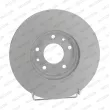 Jeu de 2 disques de frein avant FERODO DDF2466C - Visuel 1