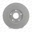 Jeu de 2 disques de frein arrière FERODO DDF2474C - Visuel 1