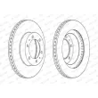 Jeu de 2 disques de frein avant FERODO DDF2475C - Visuel 2