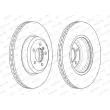 Jeu de 2 disques de frein avant FERODO DDF2479C-1 - Visuel 3