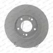 Jeu de 2 disques de frein arrière FERODO DDF2482C - Visuel 1