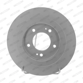 Jeu de 2 disques de frein arrière FERODO