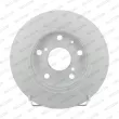 Jeu de 2 disques de frein arrière FERODO DDF2493C - Visuel 1