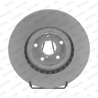 Jeu de 2 disques de frein avant FERODO DDF2496LC-1