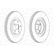 Jeu de 2 disques de frein avant FERODO DDF2496RC-1 - Visuel 2