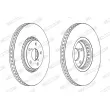 Jeu de 2 disques de frein avant FERODO DDF2498RC-1 - Visuel 2