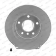 Jeu de 2 disques de frein arrière FERODO DDF249C - Visuel 1