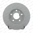 Jeu de 2 disques de frein arrière FERODO DDF2508C - Visuel 1
