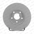 Jeu de 2 disques de frein avant FERODO DDF2509C - Visuel 1
