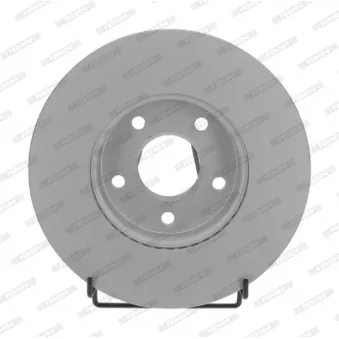 Jeu de 2 disques de frein avant FERODO DDF2509C