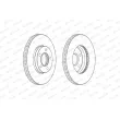 Jeu de 2 disques de frein avant FERODO DDF2509C - Visuel 2