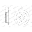 Jeu de 2 disques de frein arrière FERODO DDF2519C - Visuel 2