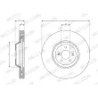 Jeu de 2 disques de frein avant FERODO DDF2521C-1 - Visuel 2