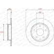 Jeu de 2 disques de frein arrière FERODO DDF2533C - Visuel 3