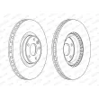 Jeu de 2 disques de frein avant FERODO DDF2601C-1 - Visuel 2