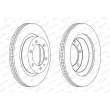 Jeu de 2 disques de frein avant FERODO DDF2606C - Visuel 2