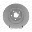 Jeu de 2 disques de frein arrière FERODO DDF2607C - Visuel 1