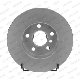 Jeu de 2 disques de frein arrière FERODO