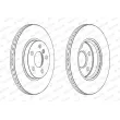Jeu de 2 disques de frein avant FERODO DDF2613C - Visuel 2