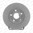 Jeu de 2 disques de frein avant FERODO DDF2653C - Visuel 1