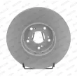 Jeu de 2 disques de frein avant FERODO DDF2657C - Visuel 1
