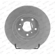 Jeu de 2 disques de frein arrière FERODO DDF2683C - Visuel 1