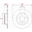 Jeu de 2 disques de frein arrière FERODO DDF2691C - Visuel 2