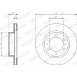 Jeu de 2 disques de frein avant FERODO DDF2746 - Visuel 3