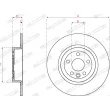 Jeu de 2 disques de frein arrière FERODO DDF2771C - Visuel 3