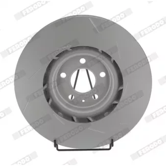 Disque de frein arrière gauche FERODO DDF2774LC-1