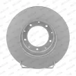 Jeu de 2 disques de frein arrière FERODO DDF283C - Visuel 1