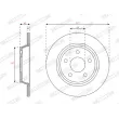 Jeu de 2 disques de frein arrière FERODO DDF3022C - Visuel 1