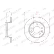 Jeu de 2 disques de frein arrière FERODO DDF3045C - Visuel 2