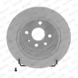 Jeu de 2 disques de frein arrière FERODO DDF331C - Visuel 1