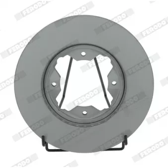 Jeu de 2 disques de frein avant FERODO DDF450C