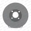 Jeu de 2 disques de frein avant FERODO DDF471 - Visuel 1