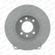 Jeu de 2 disques de frein arrière FERODO DDF478 - Visuel 1