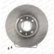Jeu de 2 disques de frein avant FERODO DDF489 - Visuel 1