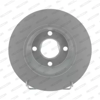 Jeu de 2 disques de frein avant FERODO DDF518C