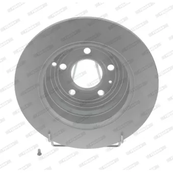 Jeu de 2 disques de frein arrière FERODO DDF552C