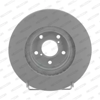 Jeu de 2 disques de frein avant FERODO DDF679C