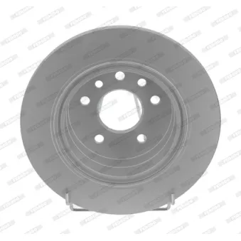 Jeu de 2 disques de frein arrière FERODO DDF698C
