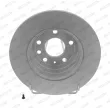Jeu de 2 disques de frein arrière FERODO DDF811C - Visuel 1